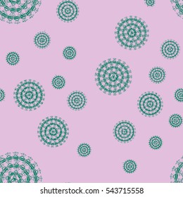 New background with creative abstract fractal pattern. Soft lines vintage pattern for backdrop. Decorative ornament backdrop for fabric, textile, wrapping paper, card, invitation, wallpaper design.
