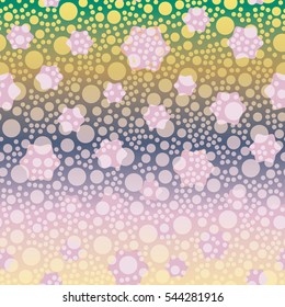 New background with creative abstract fractal pattern. Soft lines vintage pattern for backdrop. Decorative ornament backdrop for fabric, textile, wrapping paper, card, invitation, wallpaper design.