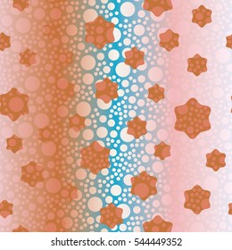 New background with creative abstract fractal pattern. Soft lines vintage pattern for backdrop. Decorative ornament backdrop for fabric, textile, wrapping paper, card, invitation, wallpaper design.