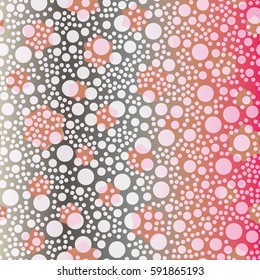 New background with creative abstract fractal pattern. Soft lines vintage pattern for backdrop. Decorative ornament backdrop for fabric, textile, wrapping paper, card, invitation, wallpaper design.