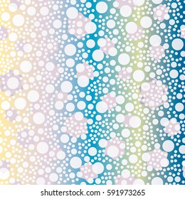 New background with creative abstract fractal pattern. Soft lines vintage pattern for backdrop. Decorative ornament backdrop for fabric, textile, wrapping paper, card, invitation, wallpaper design.