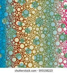 New background with creative abstract fractal pattern. Soft lines vintage pattern for backdrop. Decorative ornament backdrop for fabric, textile, wrapping paper, card, invitation, wallpaper design.