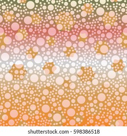 New background with creative abstract fractal pattern. Soft lines vintage pattern for backdrop. Decorative ornament backdrop for fabric, textile, wrapping paper, card, invitation, wallpaper design.