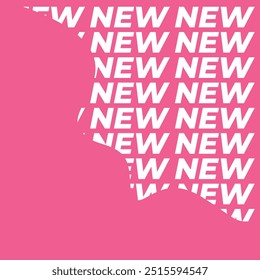 New background. Promotion Backdrop. Background with word new. Promotion new product in Social Media