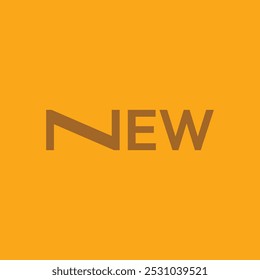 Nuevos antecedentes. Antecedentes de promoción. Fondo con la palabra nueva. Promoción de nuevo producto en Redes Sociales. Logotipo de palabra Nueva.