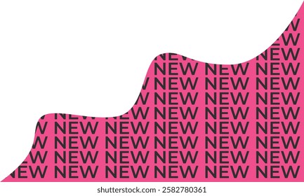 New background. Promotion Backdrop. Background with word new. Promotion new product in Social Media