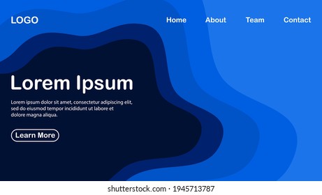 new background with water concept and blue sea gradient premium vektor 