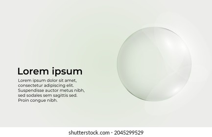 New Background white circle vector