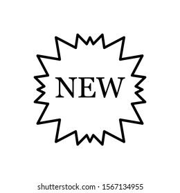new badge icon design vector template