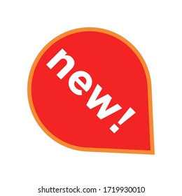 new badge icon design vector template