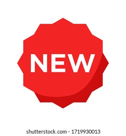 new badge icon design vector template