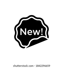 new badge icon design vector template