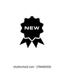 new badge icon vector design trendy