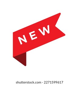 New badge icon vector design template