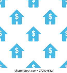New bank web white pattern in a unique style. Vector symbol