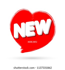 New banner design template, vector illustration