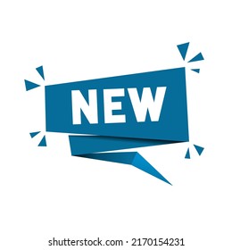 New banner icon. New Deal Label modern vector illustration.