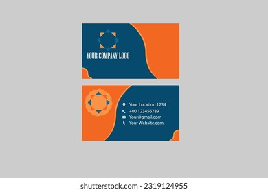 new beautiful creative visiting card design