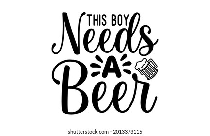 New Beer SVG Quotes Design 