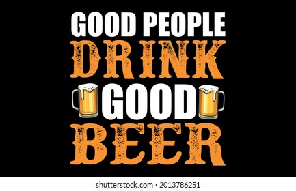 New Beer T-shirt Design Template