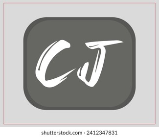 NEW BEST CJ creative initial latter logo.CJ abstract.CJ latter vector Design.CJ Monogram logo design .