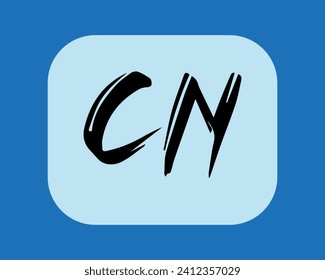 NEW BEST CN creative initial latter logo.CN abstract.CN latter vector Design.CN Monogram logo design .
