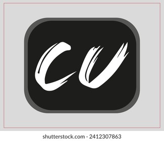 NEW BEST CU creative initial latter logo.CU abstract.CU latter vector Design.CU Monogram logo design .
