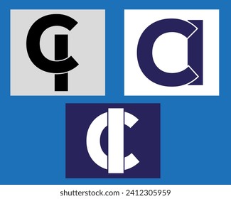 NEW BEST CY creative initial latter logo.CY abstract.CY latter vector Design.CY Monogram logo design .