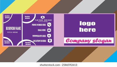 New best designs modern business card design 2025