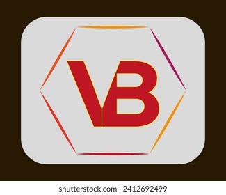 NEW BEST VB creative initial latter logo.VB abstract.VB latter vector Design.VB Monogram logo design .
