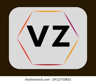 NEW BEST VZ creative initial latter logo.VZ abstract.VZ latter vector Design.VZ Monogram logo design.
