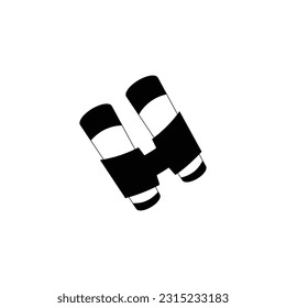 new binoculars vector type icon