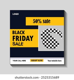 New Black Friday special offer design template vector 