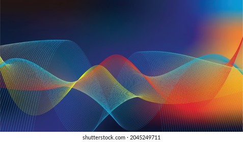 neue blaue Hintergrund-Futuristik-Farbverlauf-Präsentation 