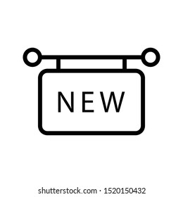 new board thin line vector icon