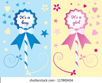 New born baby card
