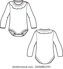 Novo nascido capa vetor desenho plano. vetor confortável de vestido recém-nascido. uso diário para o bebê.