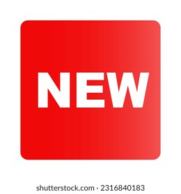 Nuevo icono de cuadro. Nuevo elemento. Vector.