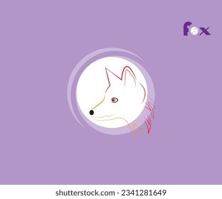 New brand fox logo art