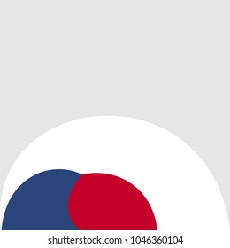 New brochure abstract design modular pattern of wavy Flag of Czech Republic template background