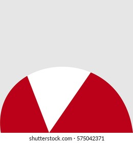 New brochure abstract design modular pattern of wavy Flag of Peru template background