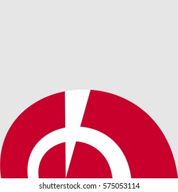 New brochure abstract design modular pattern of wavy Flag of Sovereign Military order of Malta template background