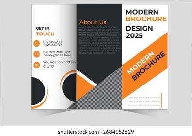 neue Broschüre Design Vorlage hier