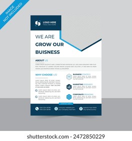 New buisness flyer template design