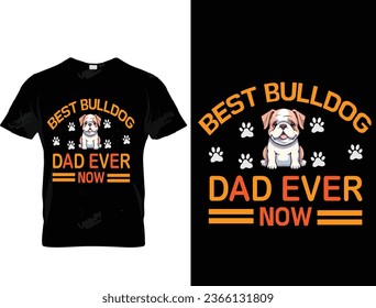  New Bulldog t shirt design