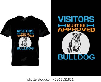  New Bulldog t shirt design