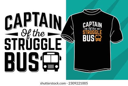 new bus driver t shirt design 