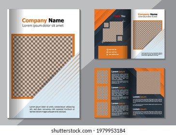New Business Brochure Design Template. Corporate Brand Identity design elements for presentation, flyer and leaflet, brochure, corporate, report, marketing, advertising, annual report, banner, booklet