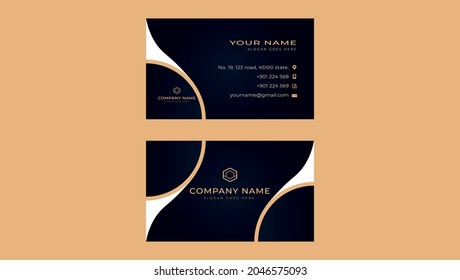 new business card design with adobe illustrator eps file