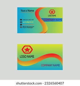 new business card design eps